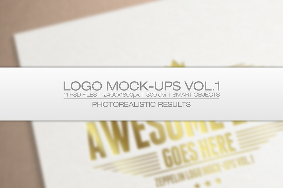 Logo Mock-ups Vol.1 in Branding Mockups - product preview 8