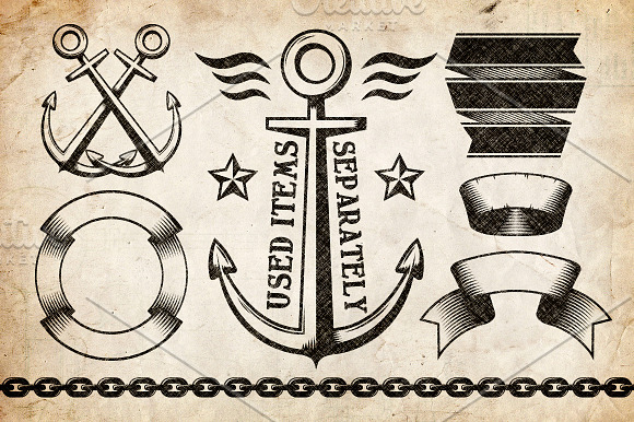 Marine Anchor Logos in Logo Templates - product preview 1