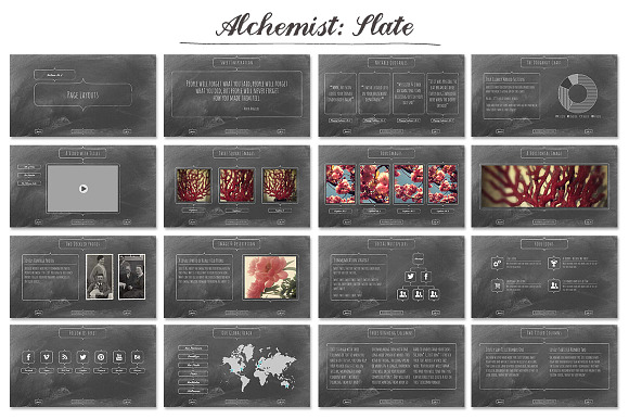 Alchemist Powerpoint Templates in PowerPoint Templates - product preview 1