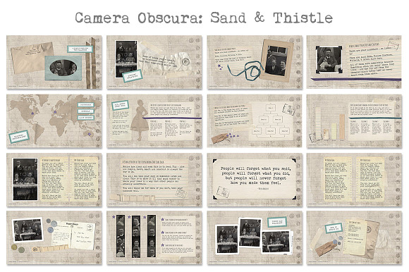 Camera Obscura Powerpoint Templates in PowerPoint Templates - product preview 1