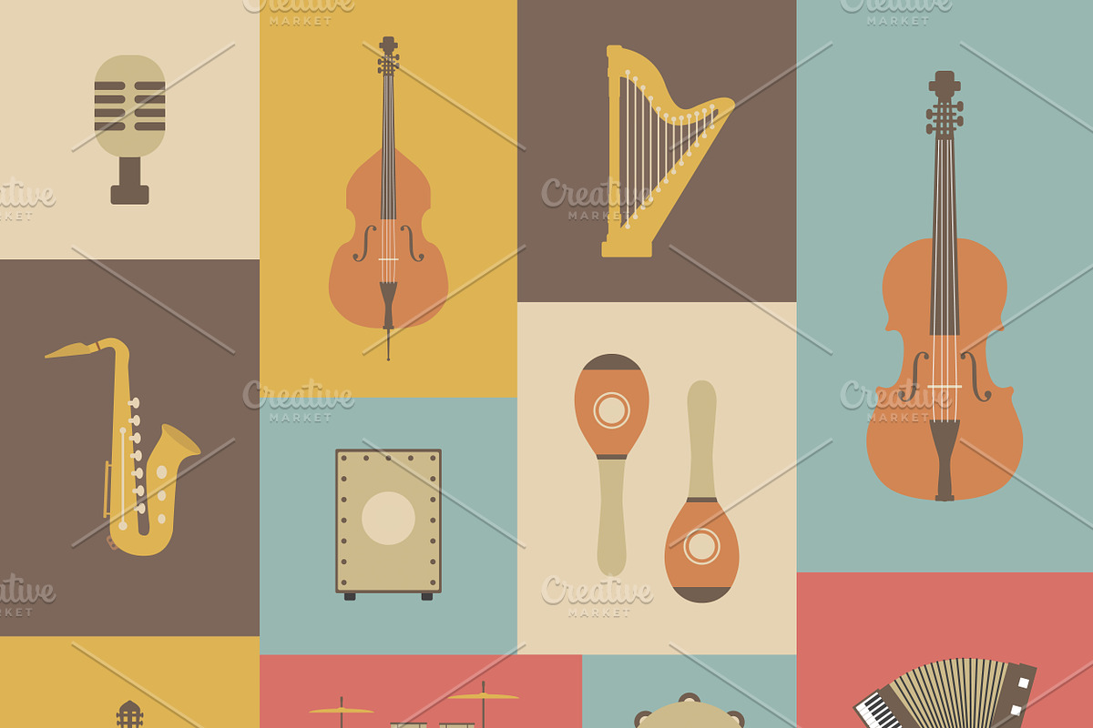 music icon in Illustrations - product preview 8