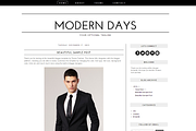 Blogger Template - Modern Days