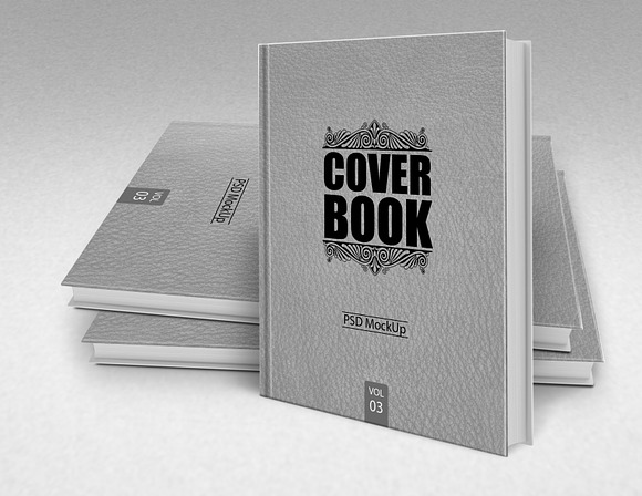 Book Mock-Up in Print Mockups - product preview 1