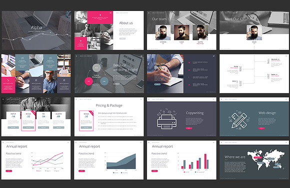Alpha - Keynote Template in Keynote Templates - product preview 2