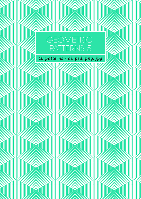 Geometric Patterns 5 in Patterns - product preview 4