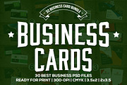 32 Stylish Business cards Bundle