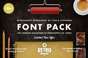 The Complete RetroSupply Font Pack