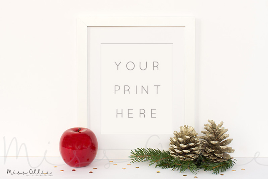 Christmas styled stock frame in Product Mockups - product preview 8