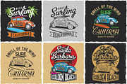 California Surfing T-shirts
