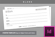 [Blank] Gift Certificate ID Template