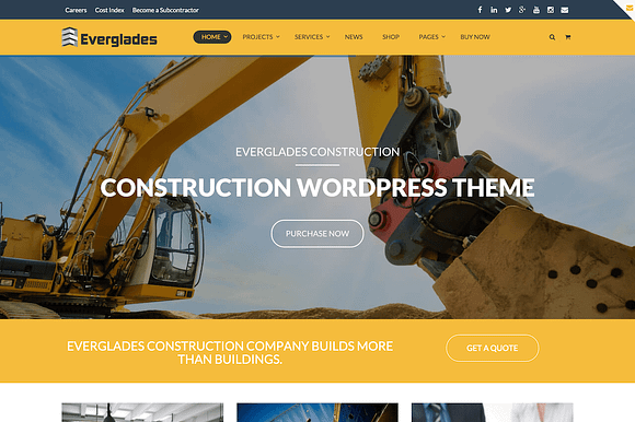 Construction WordPress Theme in WordPress Business Themes - product preview 4
