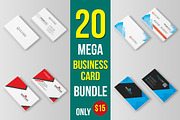 20 Business Card Bundle