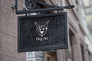 Dog Art Logo Template