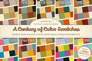 A Century of Color Swatches + Bonus