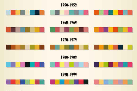 A Century of Color Swatches + Bonus in Photoshop Color Palettes - product preview 2