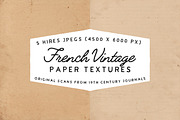 French Vintage - Paper textures