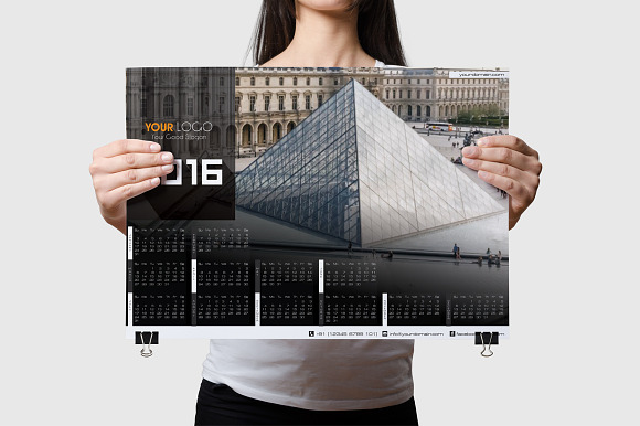 Professional Calendar Pack in Stationery Templates - product preview 3