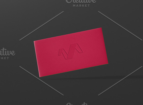 Business Card Mock-Ups 90x50 in Print Mockups - product preview 5