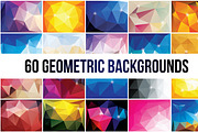 60 Abstract Geometric Backgrounds