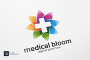 Medical / Cross / Flower - Logo