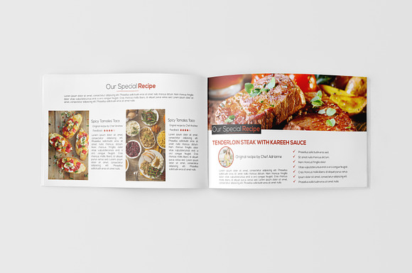 Food Recipes Catalog in PowerPoint Templates - product preview 2