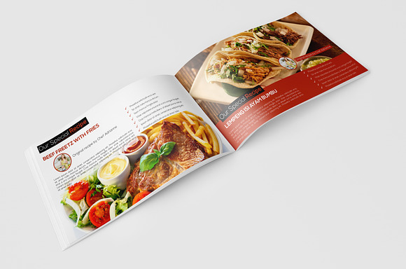 Food Recipes Catalog in PowerPoint Templates - product preview 4
