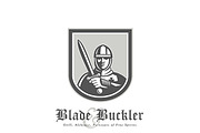 Blade Buckler Grill Alehouse Logo