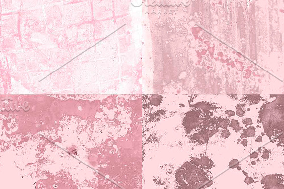 Pale Pink Painted Papers in Textures - product preview 1