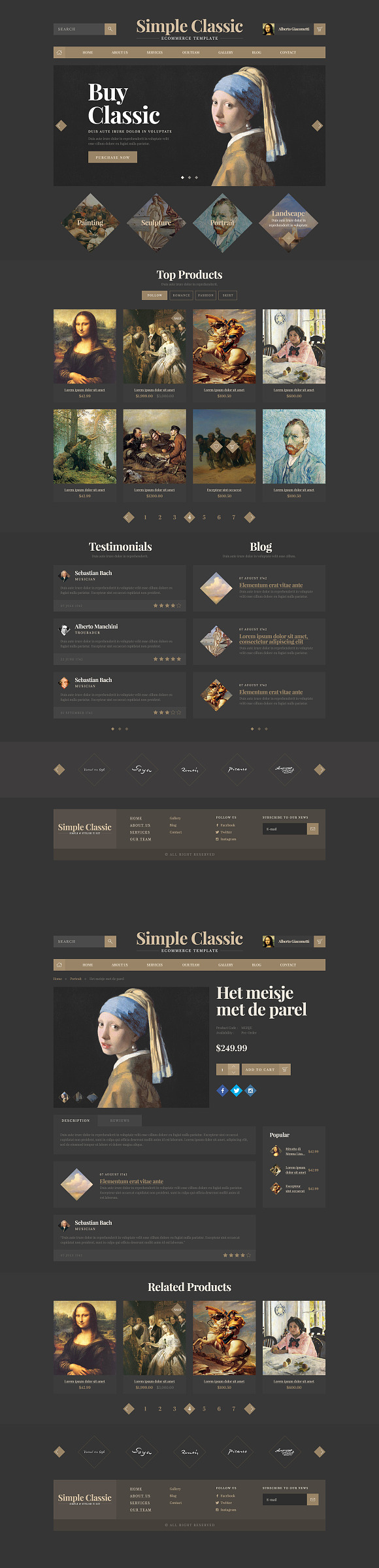 Simple Classic UI Kit in UI Kits and Libraries - product preview 7