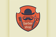 Vintage Barber Shop Label