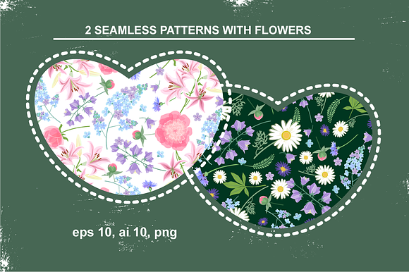 Floral vector brushes in Photoshop Brushes - product preview 4