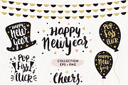 New Year Collection EPS & PNG