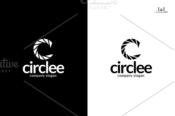 Circlee - Letter C Logo in Logo Templates - product preview 2