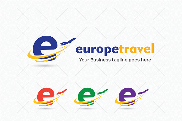Europe travel in Logo Templates - product preview 1