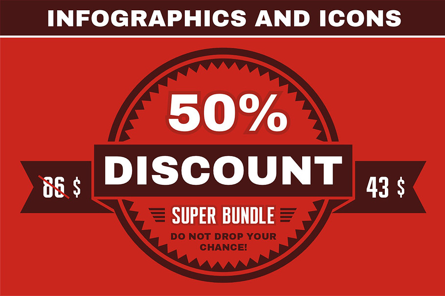 Super Bundle - Infographics & Icons in Presentation Templates - product preview 8