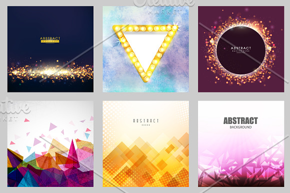 Creative Abstract Bundle - Vol 1 in Illustrations - product preview 6