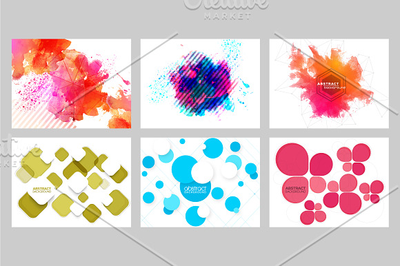 Creative Abstract Bundle - Vol 1 in Illustrations - product preview 8