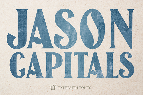 Jason Caps in Serif Fonts - product preview 4