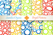 10 Shiny Organic Seamless Patterns