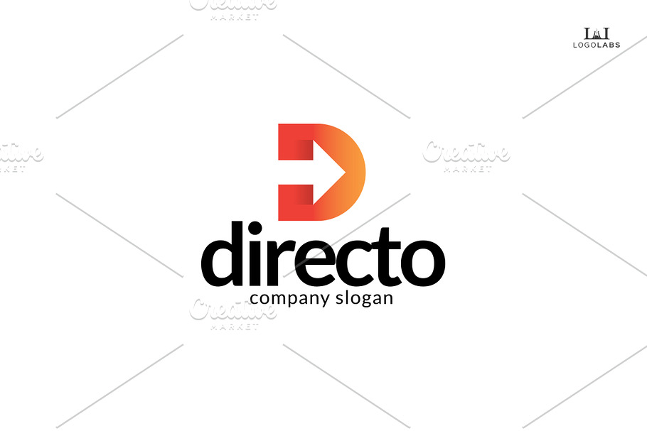 Directo - Letter D Logo
