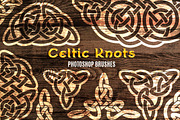 58 Celtic Knots Brushes