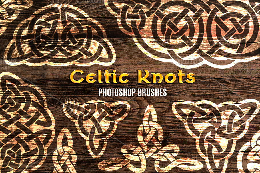 58 Celtic Knots Brushes in Photoshop Brushes - product preview 8