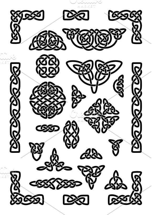 58 Celtic Knots Brushes in Photoshop Brushes - product preview 2