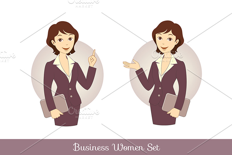 Business person set in Illustrations - product preview 8