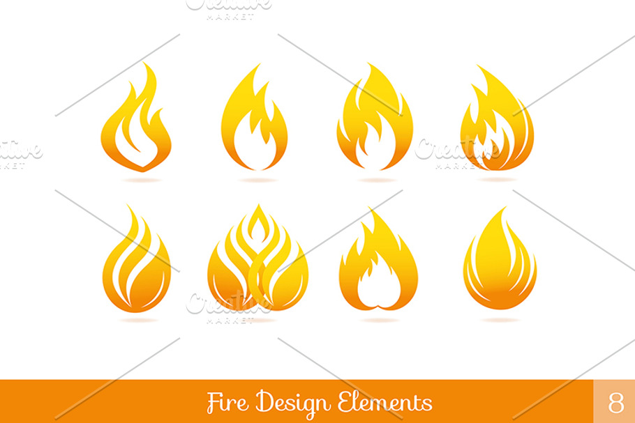 Fire icons set in Safety Icons - product preview 8
