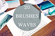20 brushes waves (Ai)