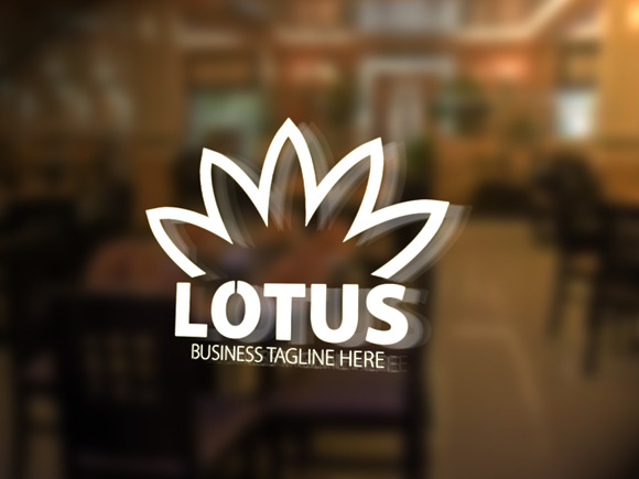 Lotus Logo in Logo Templates - product preview 1