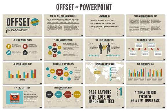 Offset Powerpoint Template in PowerPoint Templates - product preview 3