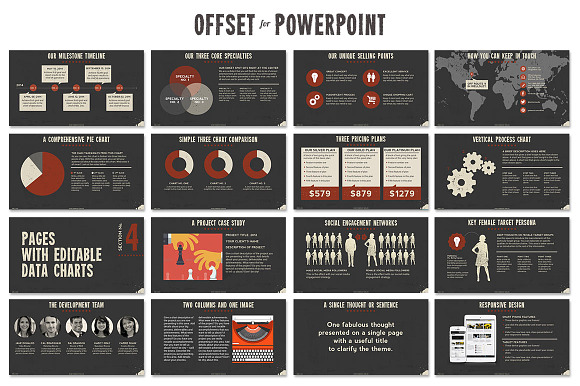 Offset Powerpoint Template in PowerPoint Templates - product preview 4