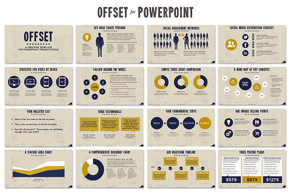 Offset Powerpoint Template in PowerPoint Templates - product preview 5